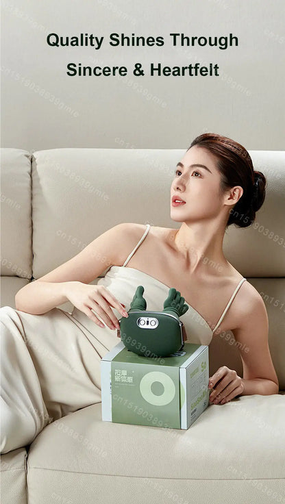 Neck Shoulder Massager Deep Tissue Shiatsu Back Cervical Massage Machine Bionic Heated Fatigue Relief Relax Muscle ﻿3-Level ﻿